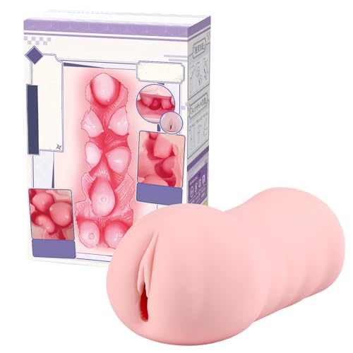 Image of Male Masturbator 3D Plush Nodes Channel Sex Toys Stroker Pocket Adult Toys for Men 1.48 LB