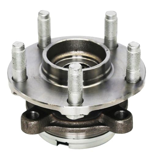 Image of Detroit Axle - 2pc Front Wheel Bearing Hubs for 2015-2021 Nissan GT-R Wheel Bearing and Hubs Assembly 2016 2017 2018 2019 2020 Replacement Pair Hubs