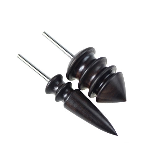 Pointed Tip Leather Burnishing Tool Pointed Tip Narra Leather Burnisher Leather Slicker Tool