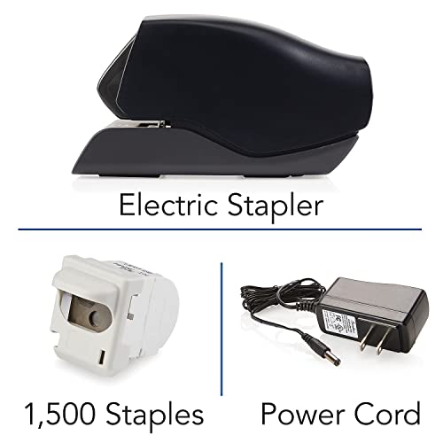 Agrafeuse électrique Swingline 502e pour bureau noir sans bourrage - 5