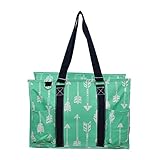 N Gil All Purpose Organizer Medium Utility Tote Bag 3 (Arrow Mint Green)