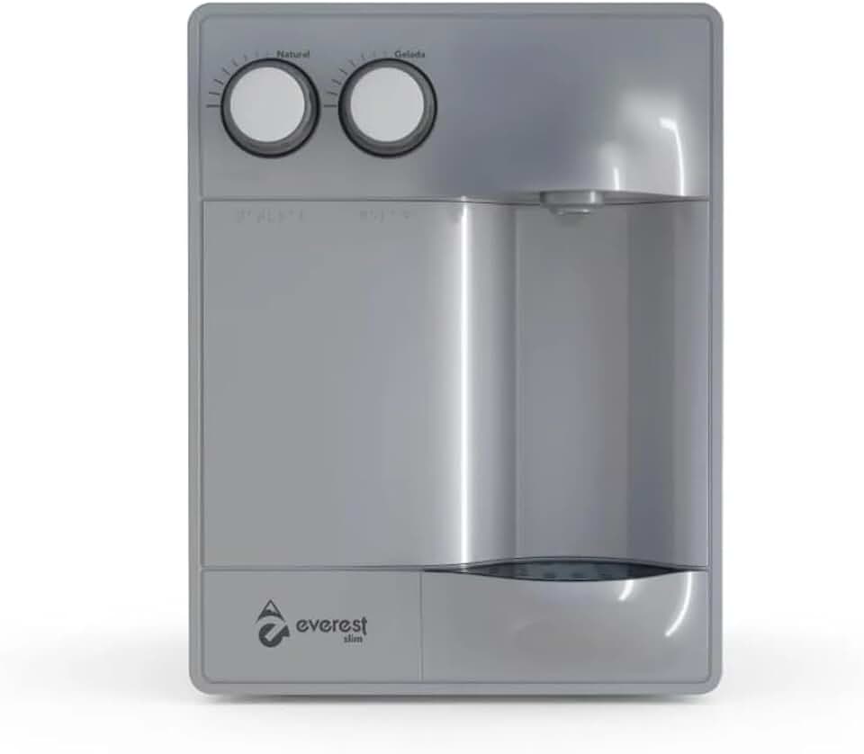 Purificador Água Refrigerado Por Compressor Soft Slim Prata 110v filtro