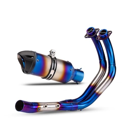 Ligne échappement MT07 tube avant finition Type-F inox 2014-2025