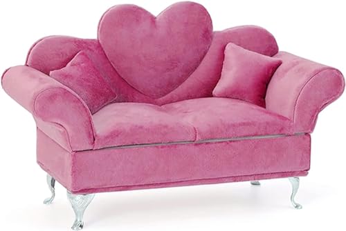 Image of Jewelry Box Storager Organizer Floral Jewelry Chest Armoire Sofa Couch Round Bed | Sofa Bed Jewelry Box Jewelry Trinket Box Jewelry Case for Decoration.