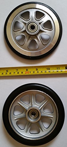 LandRoller Terra 9 - Juego completo de 2 ruedas pequeñas