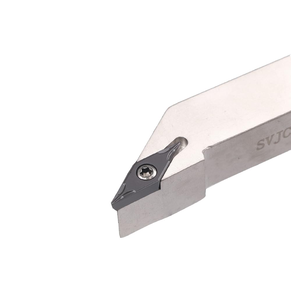 1pcs SVJCR1616H11 SVJCR2020K11 SVJCR2020K16 External Turning Tool Holder, SVJCR SVJCL CNC Metal Indexable Lathe Tools(SVJBL2525M16)