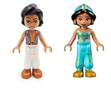 lego friends jasmine's palace Lego Figurines Disney Jasmine et Aladdin 100 % authentiques