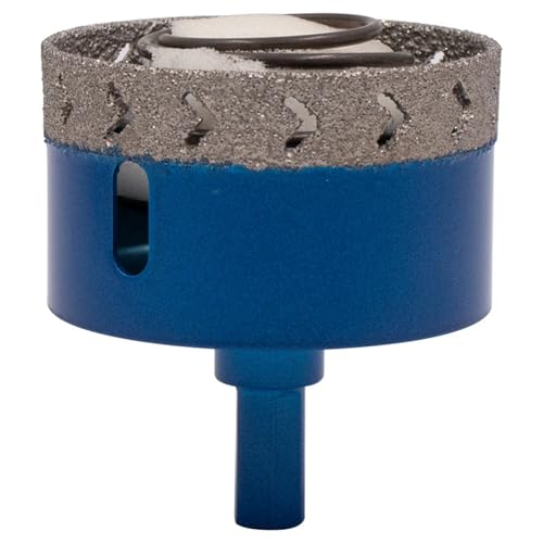 Ouvre-trou brasé 55mm avec ressort et queue triangle pour perçage précis