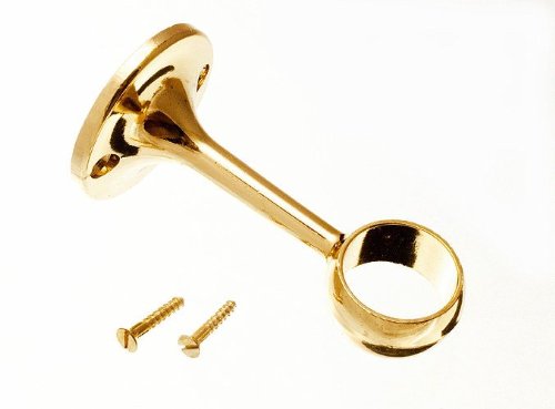 Supports barre porte-serviettes 25mm laiton plaqué EB pour remplacer vos fixations usées