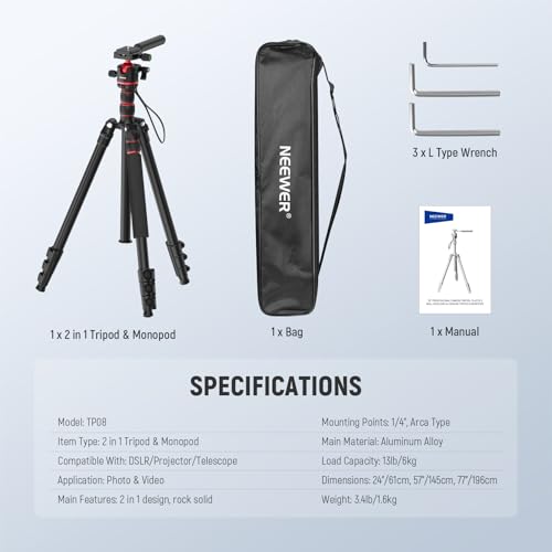 Neewer Basics 77-Inch Camera Monopod thumbnail 9