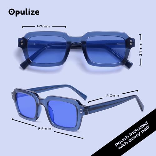 Gafas de sol fatiga ocular OPULIZE EDG lentes antideslumbrante negro 7