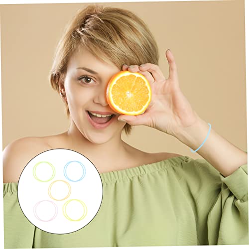 RORPOIR 10 Pezzi Neon Braccialetti di Gelatina