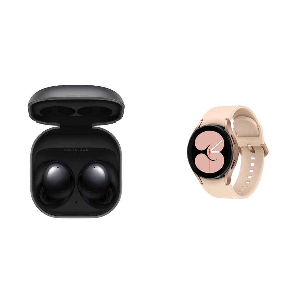 Amazon.co.jp: Galaxy Buds2 ワイヤレスイヤホン オニキス & Watch4 