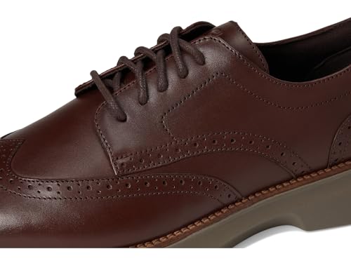 Cole Haan Men's Grand Shadowlite Wingtip Oxfords, Madeira/Dark Natural/Morel, 10.5-M US