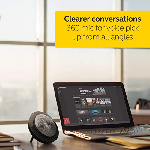 Jabra Speak 710 MS 10 Watt Wireless Bluetooth Portable Speaker (Black)