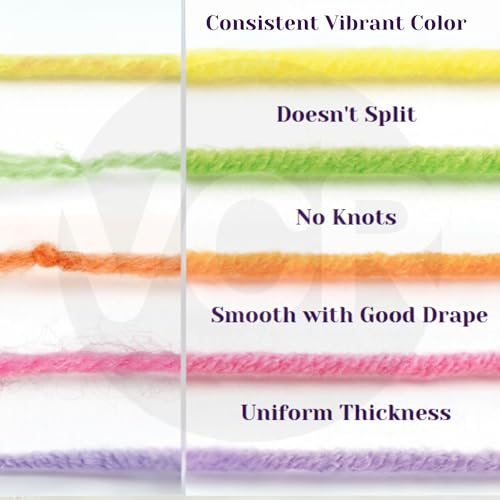 Image of VCR Orangish Pink, 100 Grams Hank, 60 Meters Length, Premium Polyester Ball for Crochet and Knitting, Pack of 1 Yarn, Soft and Bulky Fur Suitable for DIY