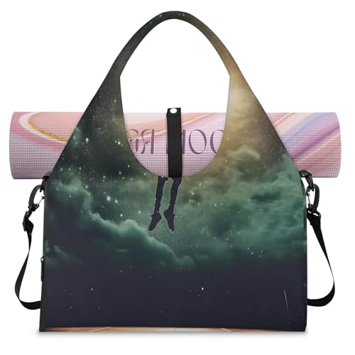 Bolsa de lona deportiva para tus escapadas de fin de semana y clases de yoga
