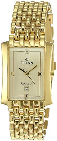 Titan Regalia Analog Gold Dial Men's Watch -NM1927YM05 / NL1927YM05/NP1927YM05