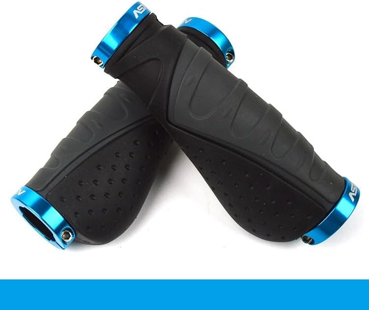 Miniatura 10 de Manillar de bicicleta Grips Riding Vice Handle Aleación de aluminio Vice Manillar Equipos Mountain Bike Manillar Accesorios de bicicleta