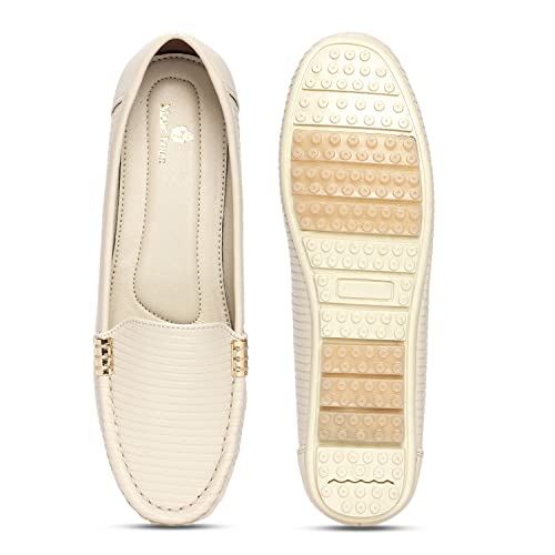 Image of Marc Loire Women Soft Comfortable Flat Loafers for Casual & Office Wear