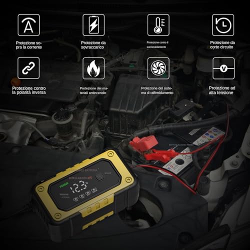 Arrancador portátil de coche para emergencias de carretera y garaje 6