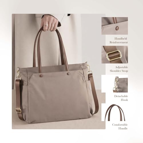 Image of Dash Designs Women's Laptop Bag (16 inch horizontal length),Large Capacity Shoulder Tote for Documents