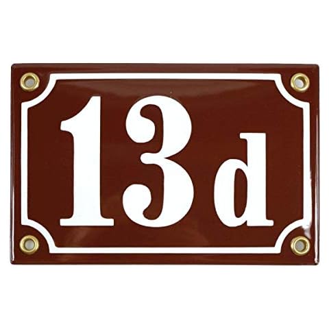 Plaque de numéro de maison Sosenco Cover