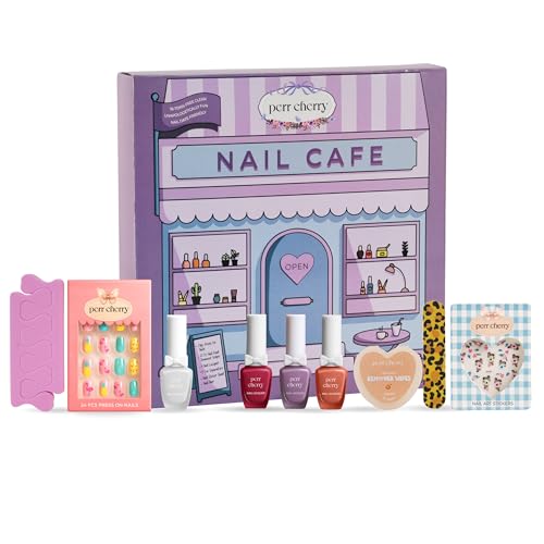 Perr Cherry 10-Piece Organic Makeup Kit Set | Non-Toxic Nail Poli...