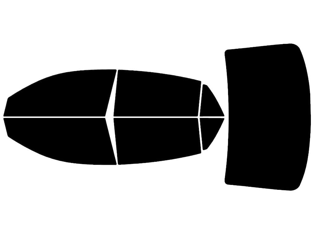 Rvinyl Window Tint Kit Compatible with Toyota Avalon 2005-2012 - Complete Precut Kit - 5%