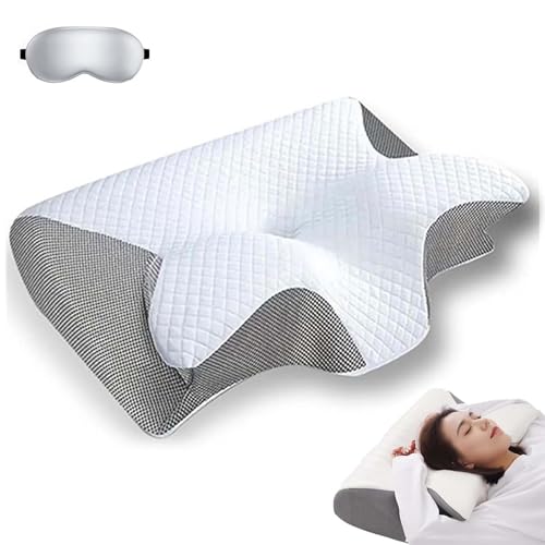 Airway Pro Sleep Apnea Pillow, Premium Memory Foam Pillow for