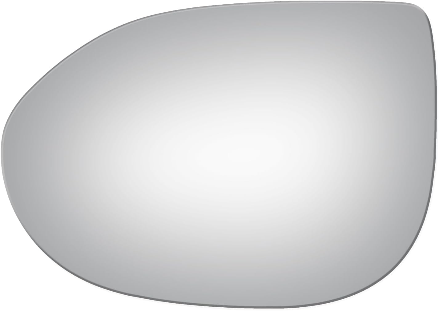 Compatible with 09-13 Mazda 6 Driver Mirror Glass Lens w/Adhesive non heated No Rear Mount