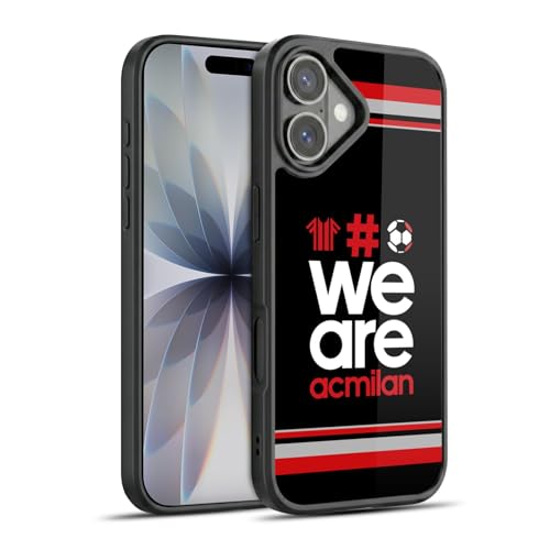 Coque iPhone 17 AC Milan évitez les bris d'écran avec le gel