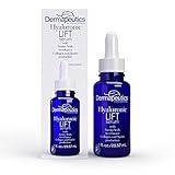 Dermapeutics Hyaluronic Acid Serum for Face, 1 oz | Ultra Hydrating | Anti Aging & Anti Wrinkle | Skin Firming & Plumping | Boosts Collagen & Elastin