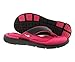 Nike Womens Comfort Thong Sandal (6, Black/Vivid Pink/White)