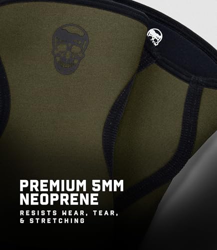 Image of Gymreapers 5MM Knee Sleeves for Weightlifting, Squats, Powerlifting, and Functional Training - Compression Knee Support for Men & Women - Joint Protection & Recovery - Pair