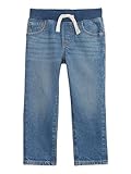 Gap Boys' Slim Pull-on Jeans, Medium Wash, 2T