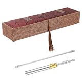 Yardwe Tragbare Kupfer Wünschelrute zur Wassersuche mit Professionellem Design und Einfacher Bedienung für Erkennung von Wasseradern und Hausquellen