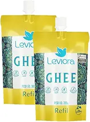 Kit 2X: Manteiga Ghee Tradicional Sem Lactose Refil Leviora 300g