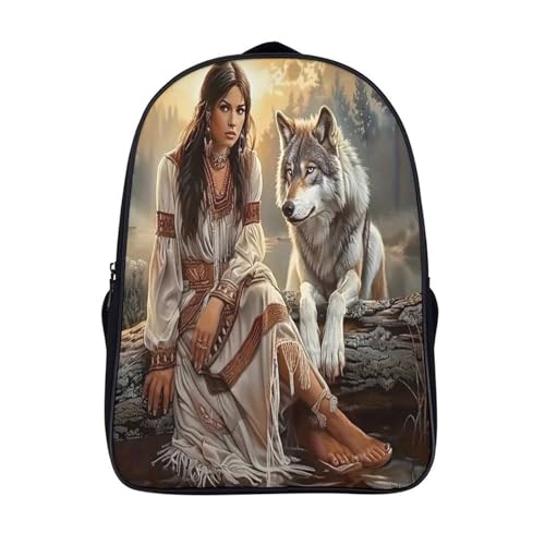 Sac à dos imperméable animaux pour les cours et les voyages des adolescents