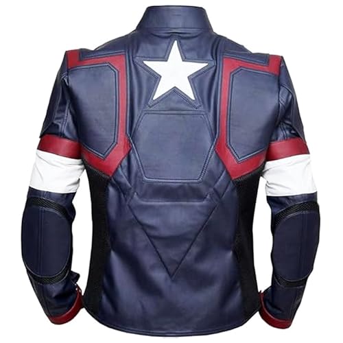 Kids Captain Leather America Super Hero Jacket2
