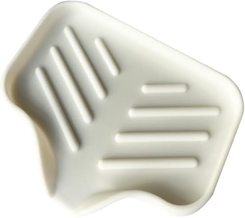 Jabonera de silicona, soporte para esponja, fregadero de cocina, baño, ducha, bandeja de jabón autodesenante para bañera, dispensador organizador de