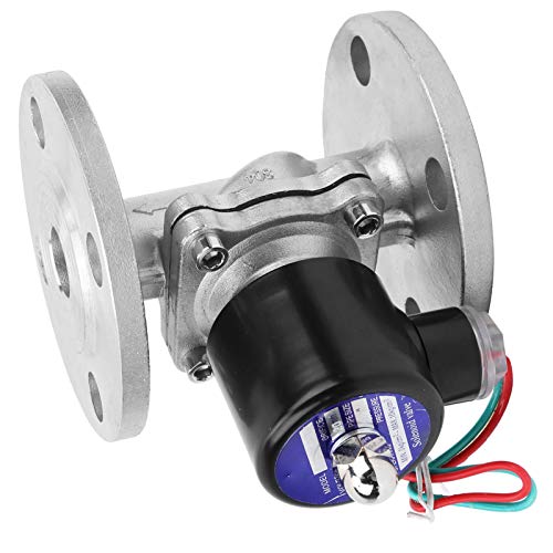 Électrovanne normalement fermée NC G3/4 vanne inox 304 eau air 1 MPa AC 220V - 5