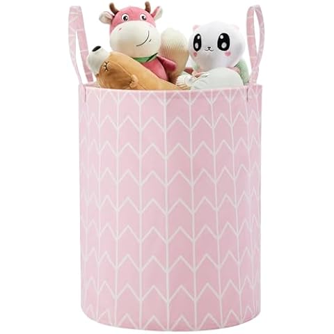 TECHMILLY Large Storage Basket for Girls and Boys Cover