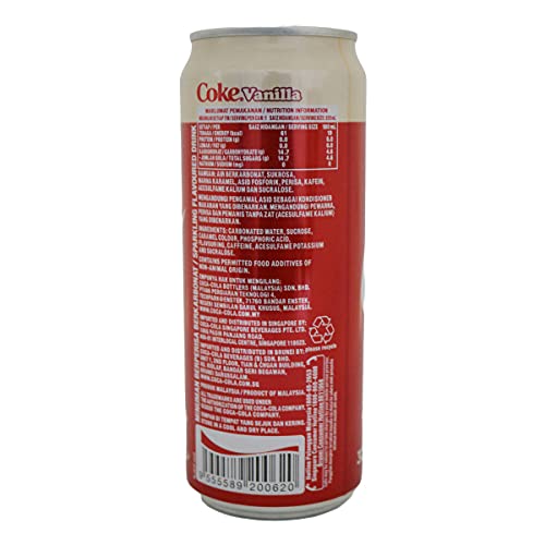 Image of Coca-Cola Vanilla - 6 Pack, 6 X 320 Ml - Vanilla