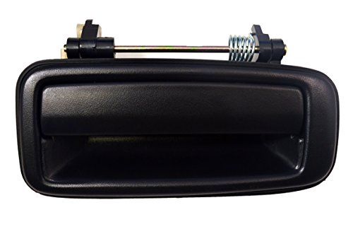 PT Auto Warehouse TO-3155A-RR - Outside Exterior Outer Door Handle, Textured Black - Passenger Side Rear