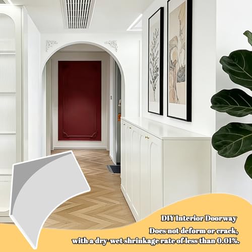 Kit de arco de espuma para moldura de pared interior y puertas de pasillo 8