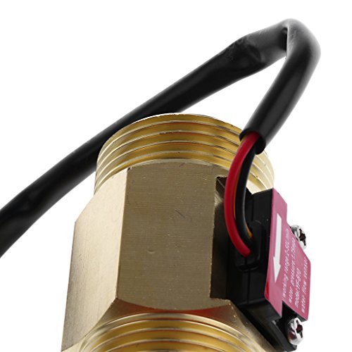 Sensor de flujo de agua G1 de efecto Hall con rotor magnético de alta sensibilidad para tuberías 6