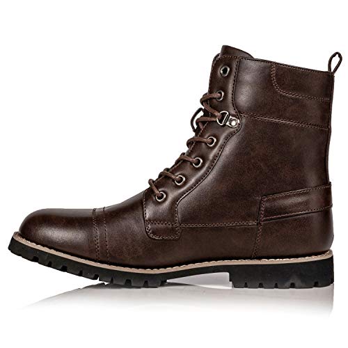 Metrocharm MC314 Men's Lace Up Cap Toe Fashion Oxford Boot3