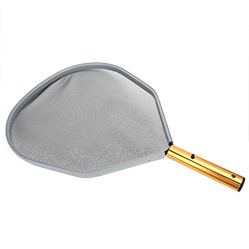 Rede escumadeira profissional limpador de folhas para piscina ancinho armação de alumínio rede para