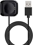 Black Smartwatch Charger Stable Dock Stand Bracket Suitable for Watch HW18 USB Charging Base Charging Dock Station for Multiple Devices Switch Controller Adapter for Smart Smartwatch Accessories